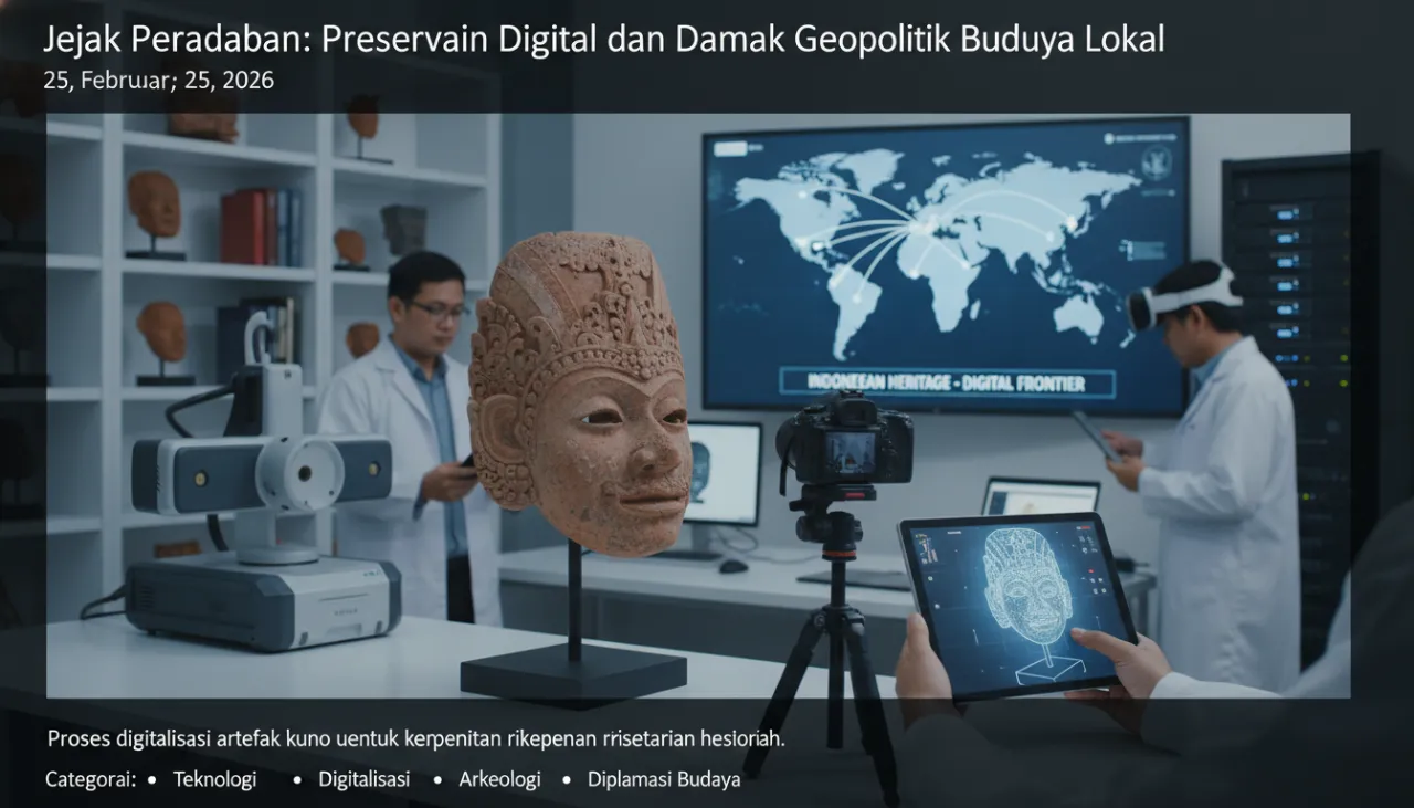 Jejak Peradaban: Preservasi Digital dan Dampak Geopolitik Budaya Lokal
